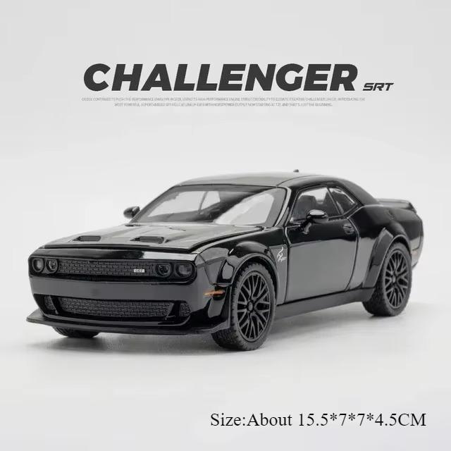 1:32 Зарядное устройство Полицейская машина Hellcat Сплав Литая Модель Игрушки Двери Открываются Украшение Звук Свет Оттянуть Назад Транспортные Средства Коллекция Мальчика Подарок