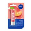 Lip Balm Fruity Peach Shine 4.8g Pack Of 1 Soft Lips Moisturizer With Natural Oils And Shimmery Tint For Daily Care