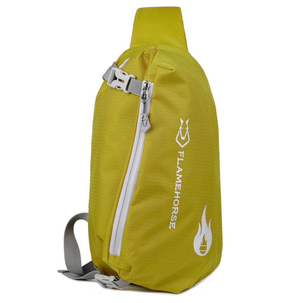 Сумка-слинг через плечо Ультралегкая Водонепроницаемая Нейлоновая Нагрудная Сумка Через Плечо С Отверстием Для Наушников Идеальный Спутник Для Путешествий Для Мужчин И Женщин