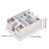 SSR-10DA SSR-25DA SSR-40DA SSR-60DA SSR-100DA Твердотельные реле Постоянное напряжение управления 3-32 В Переменное напряжение нагрузки 24-380 В