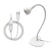 USB Plug In Desktop Nail Light 360 Degree Adjustable Nail Drying Lamp UV LED Nail Lamp  Home Use