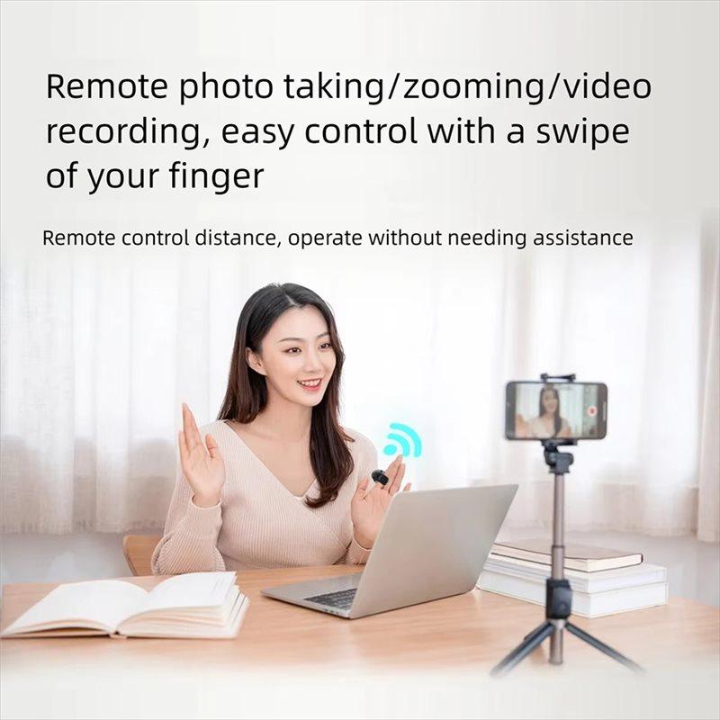 Simulator Scrolling Ring Remote Control Air Finger Ring Mouse with Touchpad for YouTube,Instagram,Kindle App,iOS,Android 5
