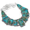 Spiny Oyster Turquoise Gemstone Handmade 925 Silver Jewelry Necklace 18" JCN484-309