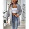 Women's Autumn and Winter Simple Loose Casual Cardigan Sweater