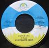 7inch Record ELEPHANT MAN / ILEY DREAD, FUZZY J  - Cum Fast / Make It Right NONE Kings of Kings Jamaica Reggae, Ska & Dub Used