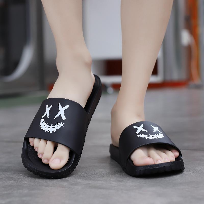 Summer Outerwear Trendy Fashion Soft Bottom Non-Slip Slipper Men's Slippers