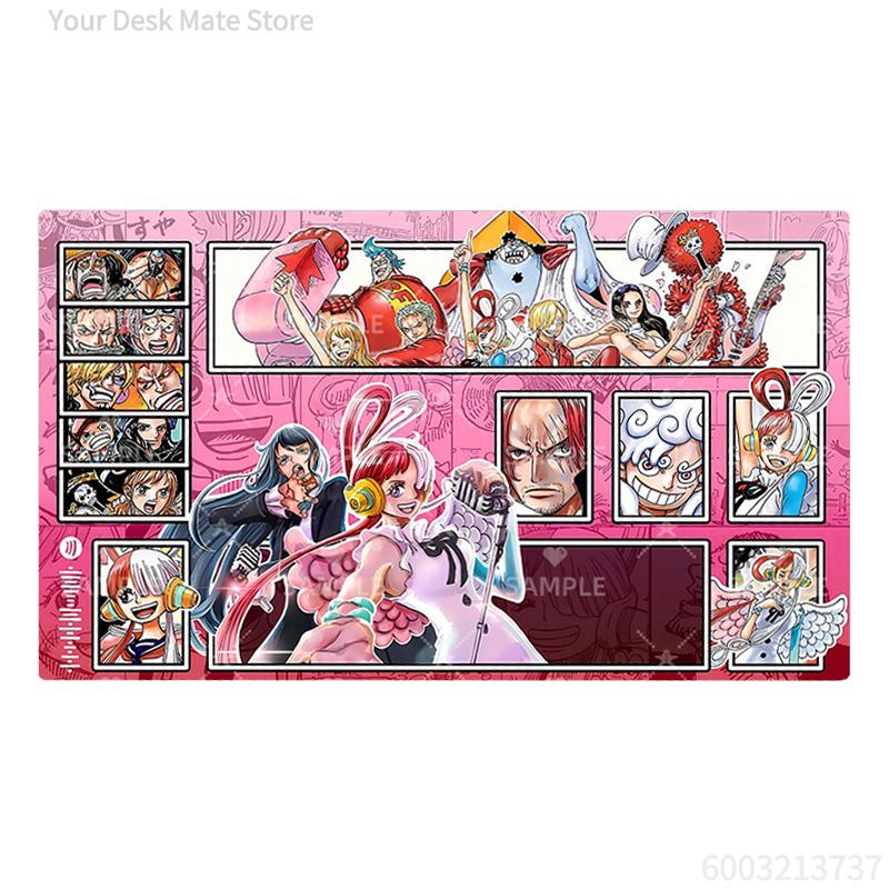 8 Моделей DIY One Piece Ута Эйс Луффи Игровая подставка для карточных боев Opcg Дофламинго Ямато Одиночная настольная игра Карточный бой Карточная подставка