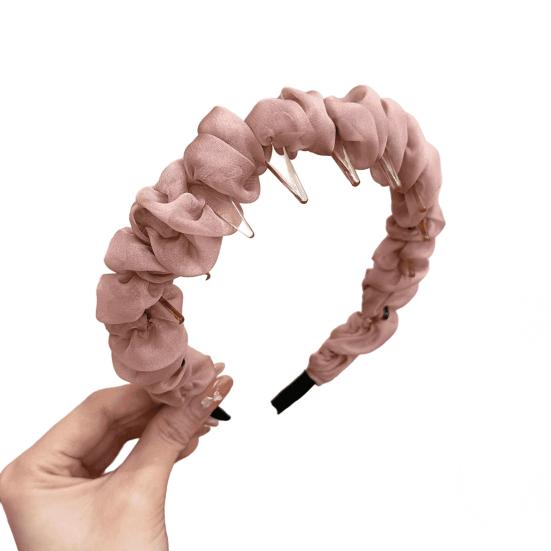 Ретро Высокая Повязка на Голову с Черепом Двойная Носка Гибкая Повязка для Волос Удобная Стабильная Двусторонняя Повязка на Голову Волосы