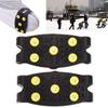 1Pair Cleats Non-Slip 5-Stud Ice Grippers Shoes Cover Snow Crampon