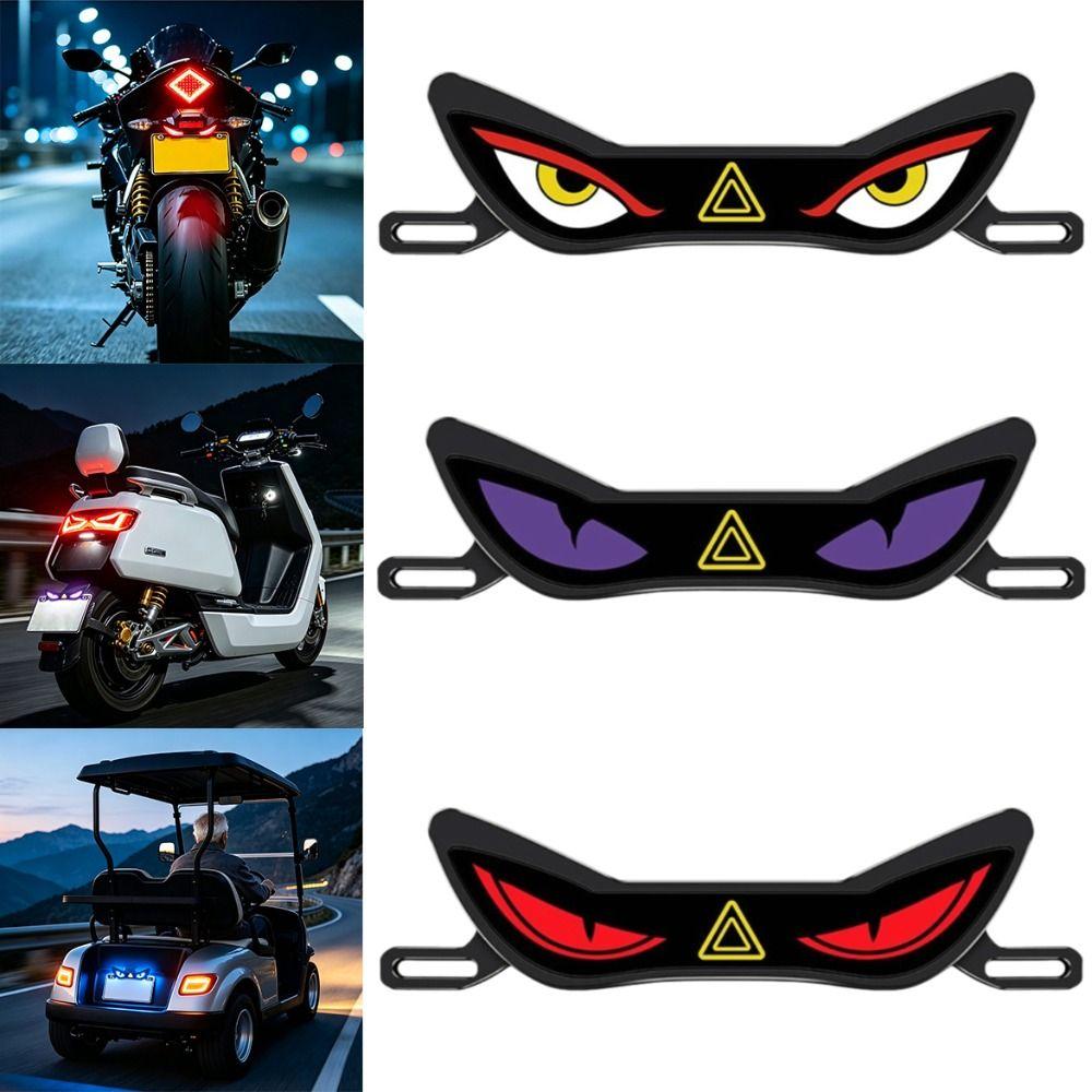 LED Lamp Demon Eye LED License Plate Light Bright Universal Rear Tail Light LED Lamp