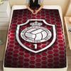 1PC Royal Antwerp FC Patterned Flannel Blanket Suitable For All Seasons for Home Decor Warmth and Comfort Gifts Holiday Present