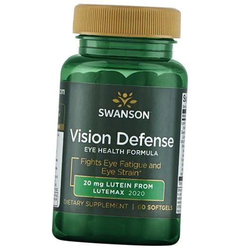 Комплекс для зрения, Vision Defense, Swanson 60гелкапс (72280020)