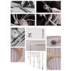 Pendant light hanging lighting ceiling bamboo weave Japanese style diameter 16height 28cm E26 LED finished product indirect (bulb not included)