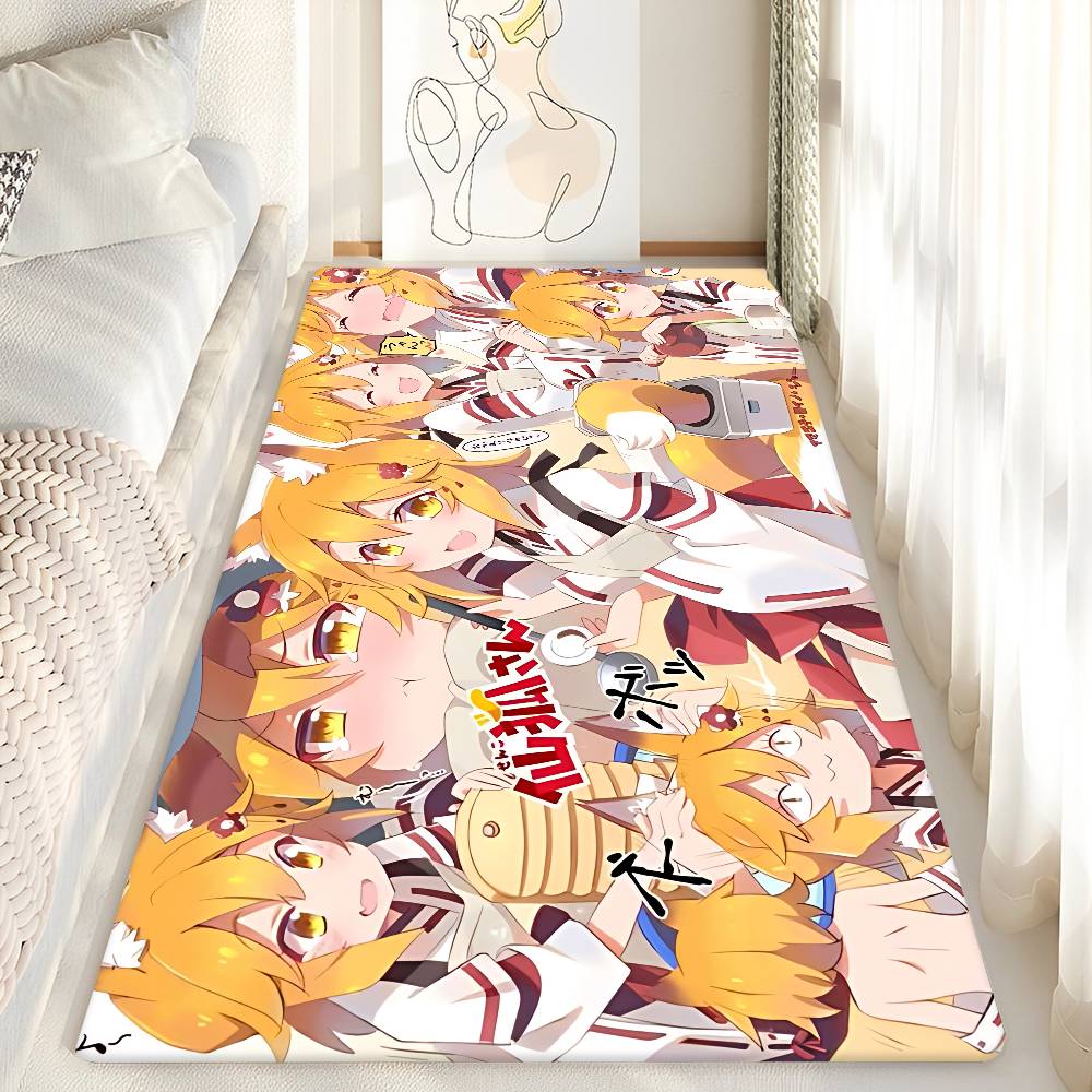 The Helpful Fox Senko San Room Mats Cheaper Anti-slip Modern Living Room Balcony Printed Welcome Rug