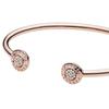 Pandora Bangles Women's Rose Gold 580528CZ