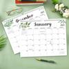 2025 Wall Calendar,Wall Calendar From January 2025 To 2026, Double Coil Binding, Large Wall Calendar With Thick Paper, Suitable For Home