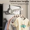 Yousheng 5 шт. складные вешалки для одежды высокая прочность прочная несущая способность не деформируется портативный органайзер для одежды крючки для хранения