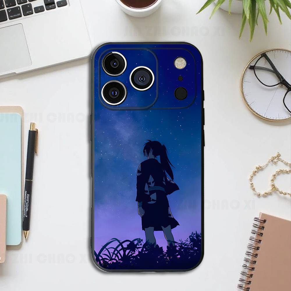 Comics D-Dororo Silicone Soft Phone Case For IPhone17 16 15 14 13 12 11 Pro Max Plus X XR SE Cover