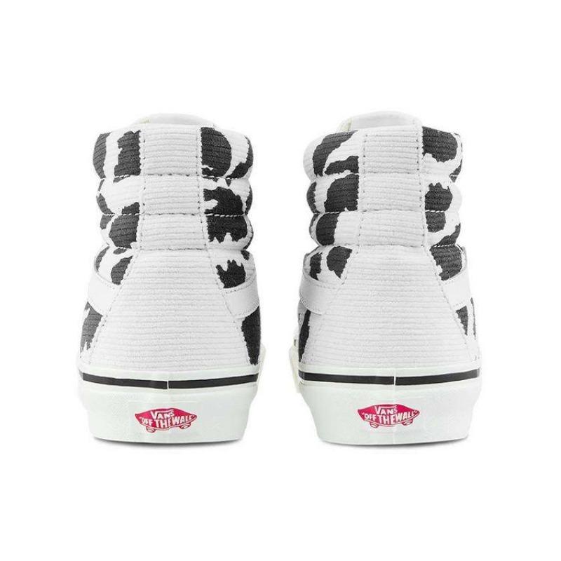 Vans Стиль 38 Комфорт Высокие Унисекс Скейт-Кеды Черно-Белые VN0A38GF9GP
