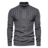 Sweater Autumn Men's Turtleneck Casual Knitted Warm Bottoming Shirt Men's Solid Color Pullover