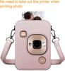 Fintie FUJIFILM Fujifilm Instax Mini LiPlay Instant Camera Protective Camera Full PU Scratch Shoulder Strap Easy To Carry Case, Cover, Case,