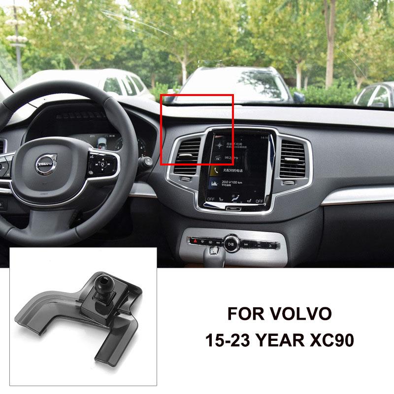Для Volvo Крепление-держатель для телефона Основание Аксессуар Специально для S60 V60 XC40 2020-2023 S90 V90 XC90 2015-2023 XC60 2009-2022