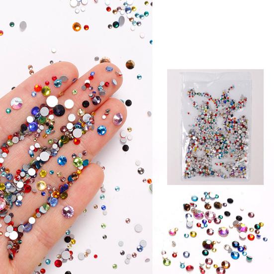 Yousheng 1440 шт./пакет Украшение для ногтей Изысканные DIY Легкие Стразы с плоским дном Украшения для ногтей для женщин