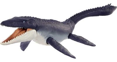 Mattel Мир Юрского периода Мозазавр, Повелитель морей (Общая длина: приблизительно. 75см) [Игрушка динозавр] [Возраст 4 года и старше] [Подарок] HNJ56