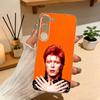 Singer D-David B-Bowie Phone Case For Samsung Galaxy A71,A70,A52,A51,A40,A30 Transparent Cover