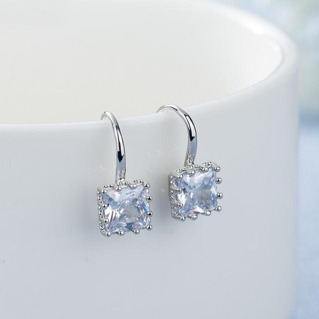 Ювелирные изделия из натурального обсидиана, серьги-гвоздики для женщин, квадратные ювелирные изделия из серебра 925 пробы, серьги Bizuteria Aros Mujer Oreja для девочек