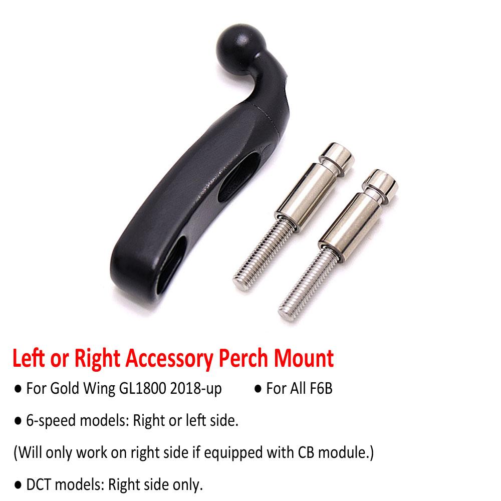 Gold Wing Motorcycle Wireless Charging GPS Phone Holder Navigation Bracket For HONDA GoldWing GL 1800 F6B GL1800 DCT 2018 - 2021