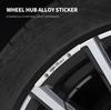 Car Styling 4Pcs Aluminum Wheel Rim Sticker Decal For Alfa Romeo Giulia Stelvio Giulietta 156 159 147 Mito Tonale Brera Disco zq6