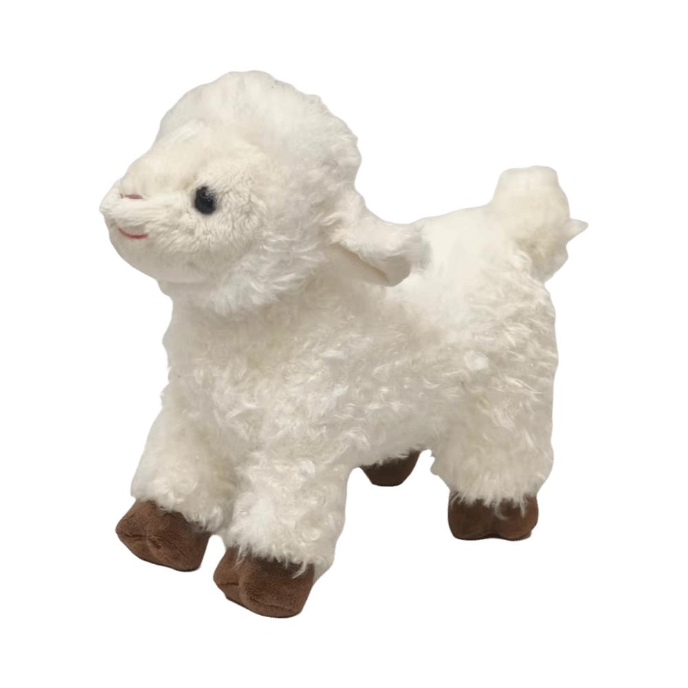 20cm Size Baby Lamb Plush Toy Soft Fluffy Touch Sheep Stuffed Toy Lamb Stuffed Animal For Kids