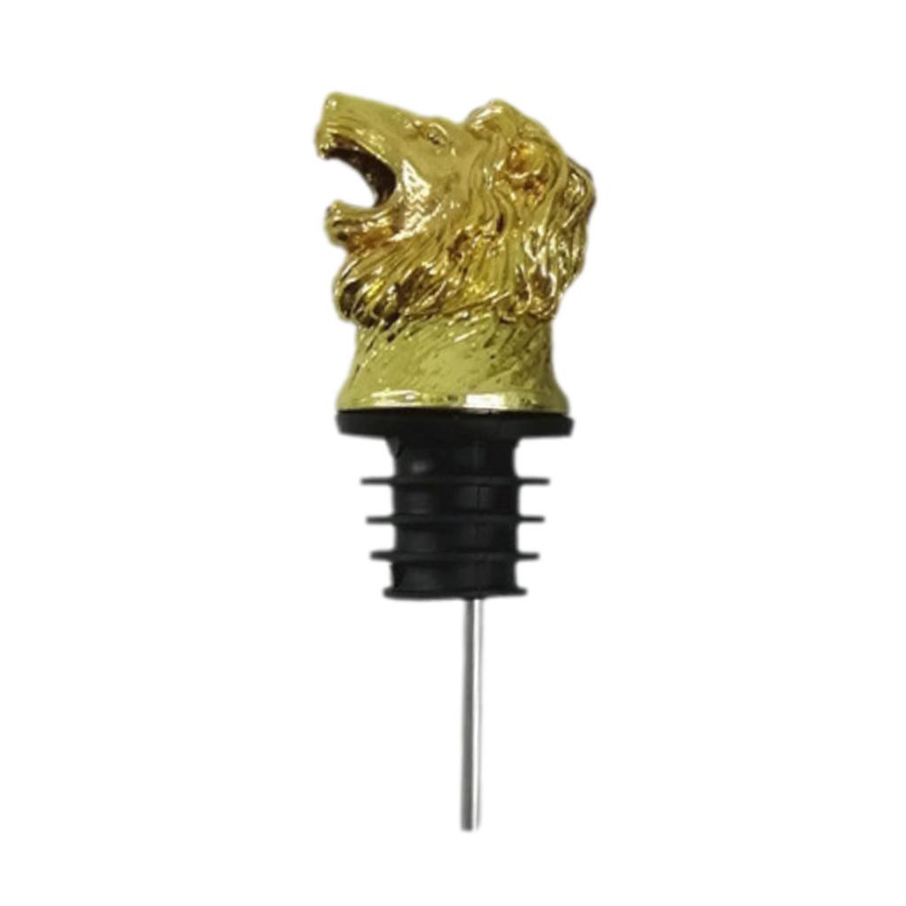 Лейка для вина в форме головы животного, пробка для бутылки из цинкового сплава, аэратор для вина, дозатор для коктейлей для вечеринок, клубные аксессуары