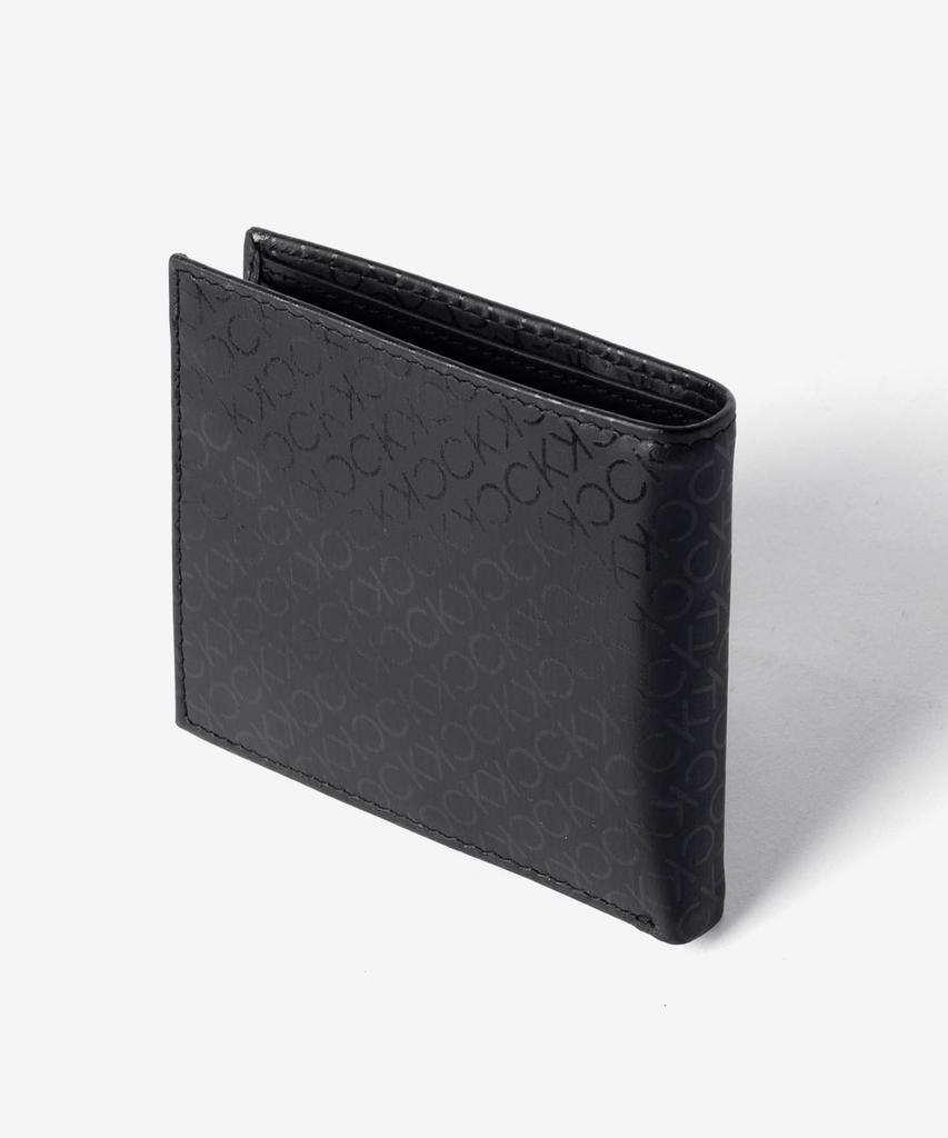 Кошелек 31CK130029 БИФОЛД КАРМАН [Calvin Klein] Двойной С МОНЕТНИЦЕЙ Мужской ЧЕРНЫЙ/Черный [Б/У]