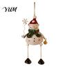 Durable Craftsmanship for Tree Christmas Ornaments, Santa/Snowman/Elk Rustic Holiday Xmas Hanging Retro Nostalgic Party Supplies Decoration with Bell