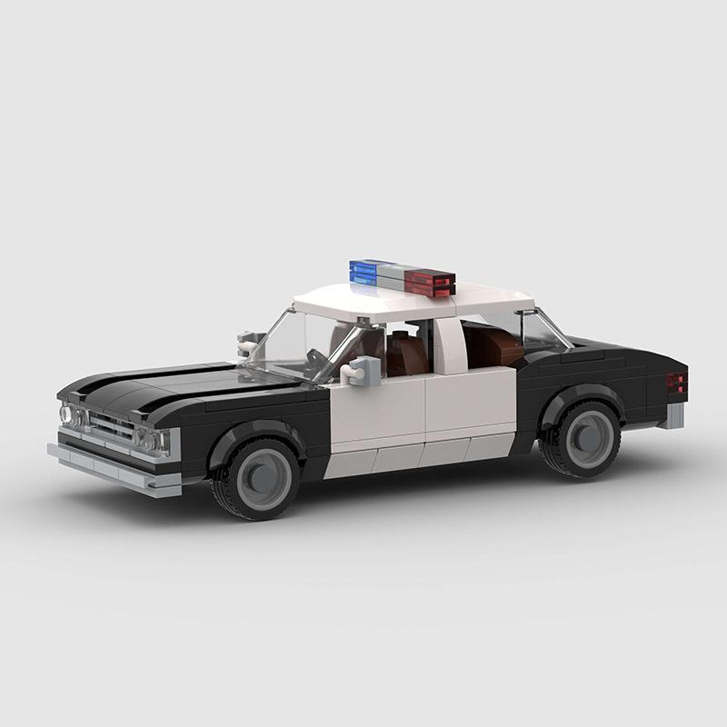 Технический Скоростной Автомобиль MOC Городской Гоночный Автомобиль Ралли Строительные Блоки Набор Кирпичей Ретро Украшение DIY Игрушки Для Детей Взрослых Подарки на День Рождения