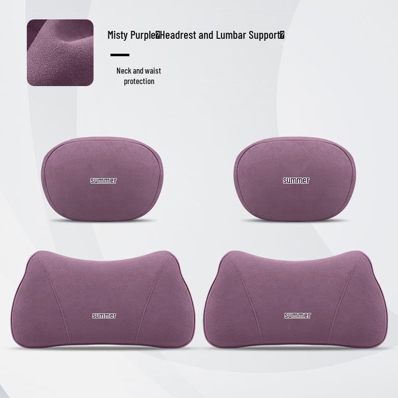 BYD Xia Car Headrest & Lumbar Support Neck Pillow Set - Interior Cushion Accessories