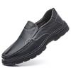 Fashion Fashion Casual Cow Leather Loafers for Men Spring Autumn Soft-soled New Designer Men's Shoes Solid Color Driving Shoes Male