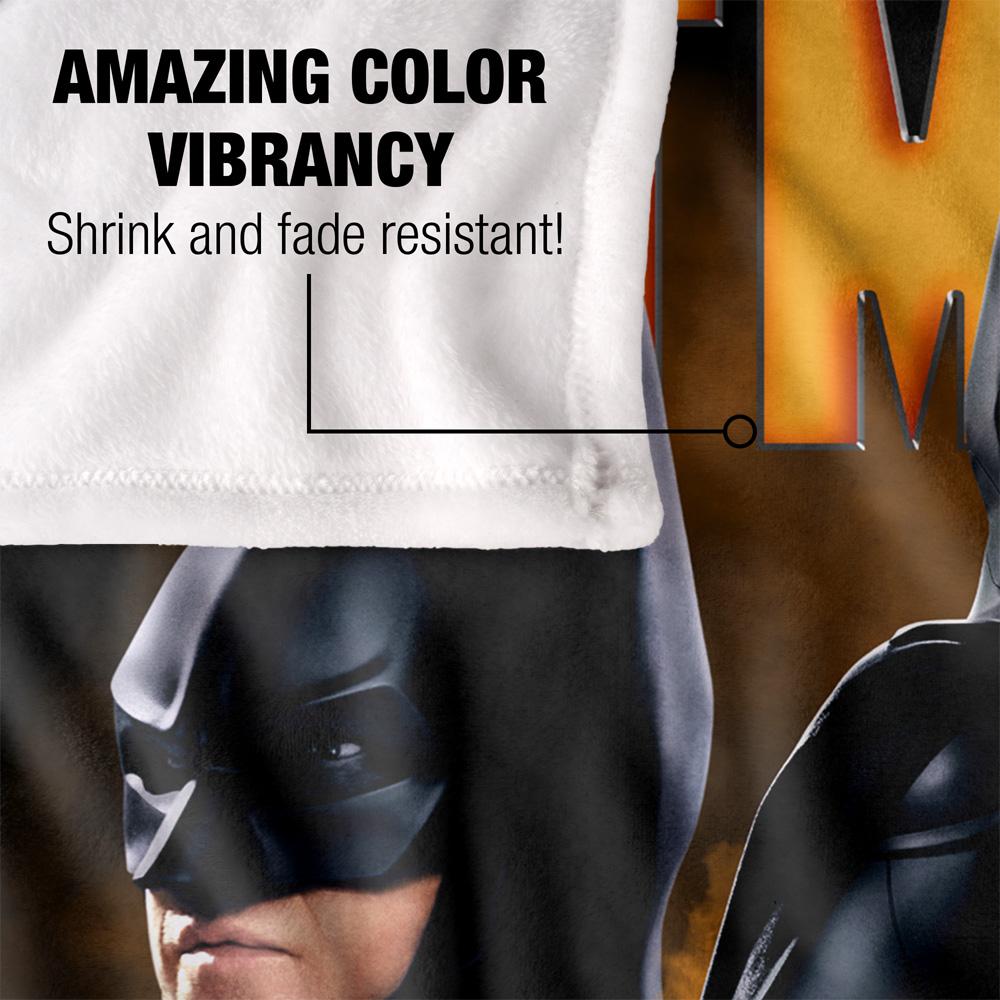 The Flash Pose Batman Blanket