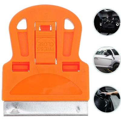 Мини-пластиковый скребок для удаления наклеек, краски и старого клея, а также средство для удаления клея с пленки для стекол и автомобильных окон