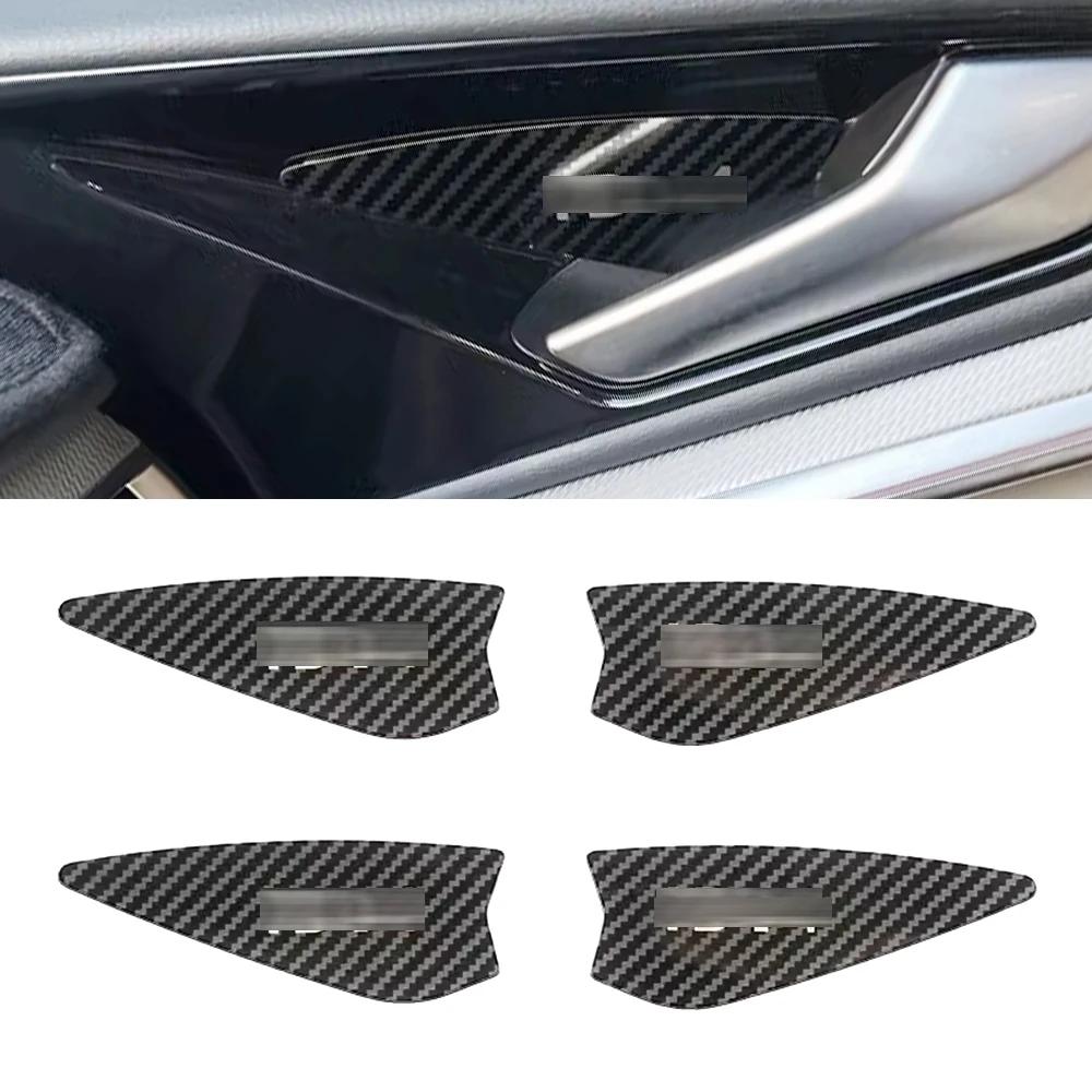 For Volkswagen VW ID.4 ID4 2024 2024 2024 Car Interior Part Refit Inner Door Handle Bowl Cover Trim Sticker Anti Scratch