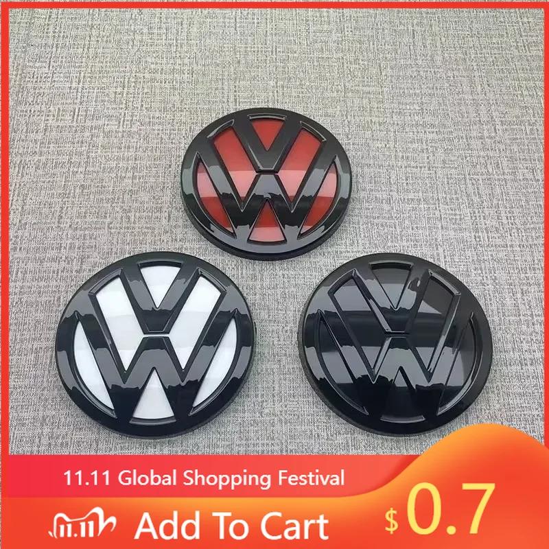 For VW 110mm for Volkswagen Emblem Backing Plate–Trunk Badge Background Panel for Golf 6/7/7.5, Polo, Passat, T-Roc, Arteon, T