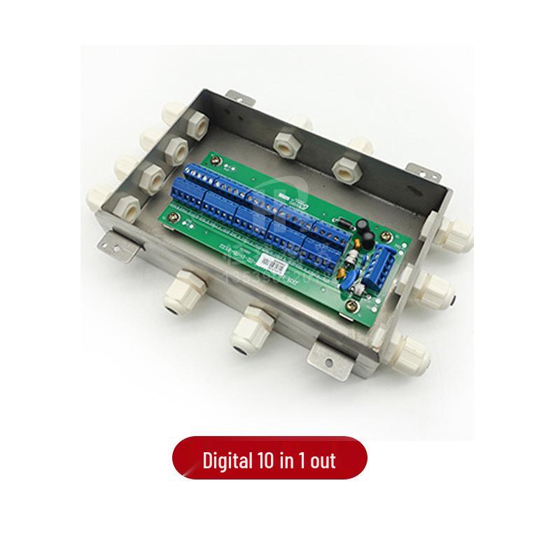Kelida Stainless Steel Load Cell Digital Junction Box, 100 Ton, 4-Wire, Weighbridge-Compatible.
