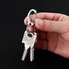 Titanium Alloy Heavy Duty Carabiner Keychain Quick Release Hooks With Key Ring