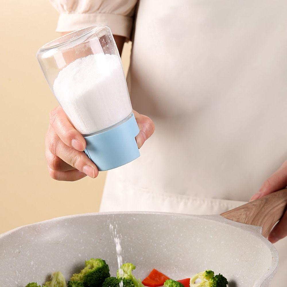 0.5g Quantitative Seasoning Container Dustproof Seasoning Jar Sugar Bottle for Home Kitchen