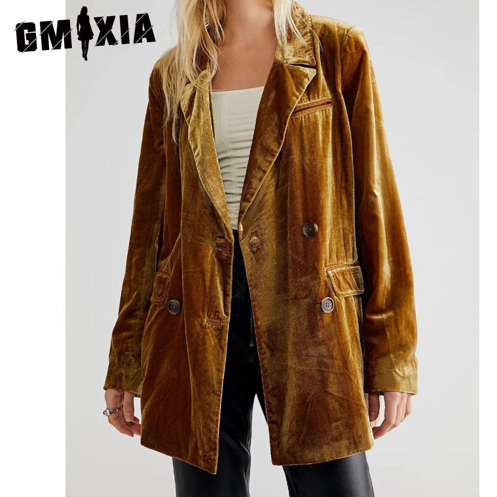 GMXIA Пиджак Canary Раздельный пиджак Женские верхние куртки и пальто