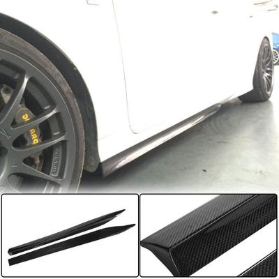 Боковые пороги (для 2011-2015, Карбон) для Lexus GS