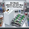 ASGOFT DIY LiFePo4 48V/51.2V 280AH Metal Battery Storage Box with BMS for 16kWh Stackable Home Energy Storage