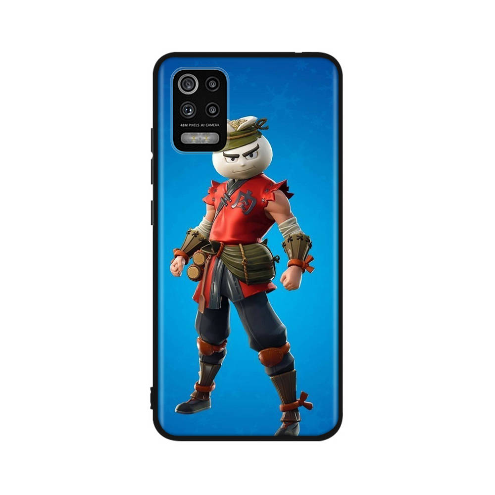 RT89 Fun Fortnite Case for iPhone 16 15 Plus 14 13 12 11 Pro 8 7 6S 6 SE 5S X XR XS Max Realme C30 C33 C31 9I Huawei P30 Black Sofe Cover